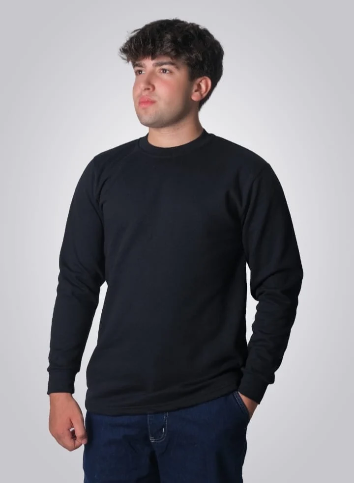 2 İplik O Yaka Sweat T-Shirt - Gri Model 02