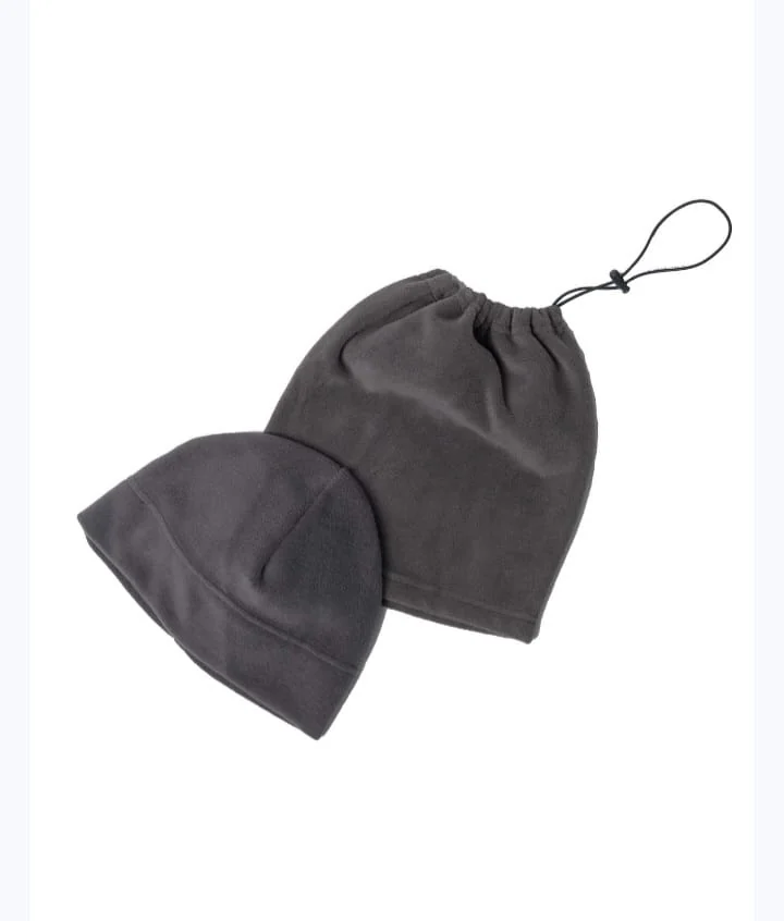 Polar Bere ve Boyunluk - Füme / Gri Model 01