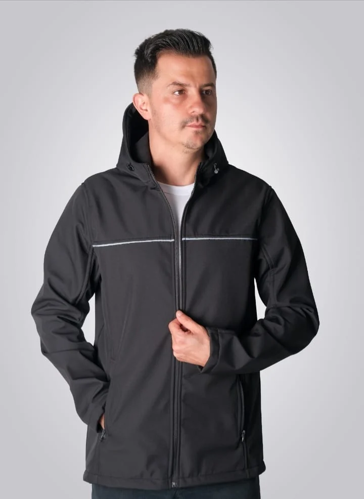 Softshell İş Montu - Gri Model 02